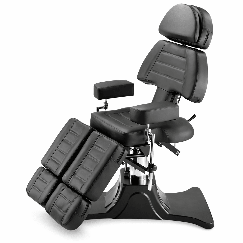 Chaise de tatouage professionnelle ajustable – Tattoo Chair – Mobilier studio tatouage – SBDistribution – SBDistribution