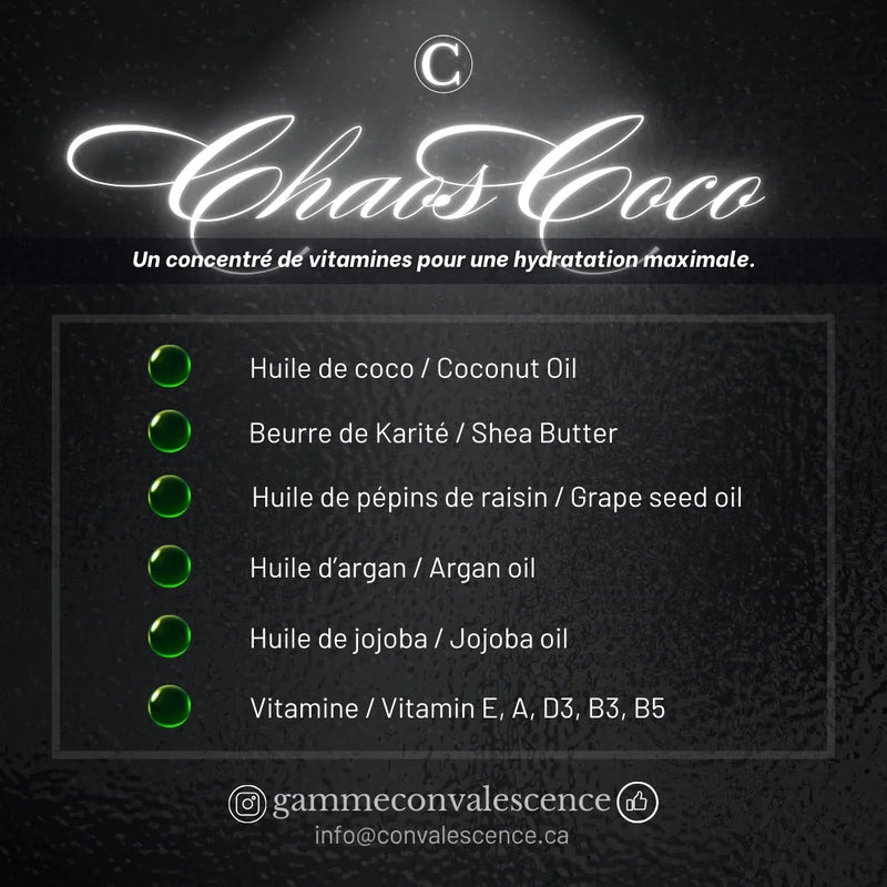 Chaos Coco 50ml - 120 ml Crème de tatouage multivitaminée Convalescence – – Convalescence – SBDistribution