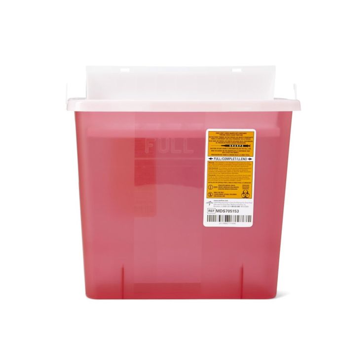 Contenant pour aiguilles souillées biohazard (Sharps Containers) – Protection & Équipements – SBDistribution – SBDistribution