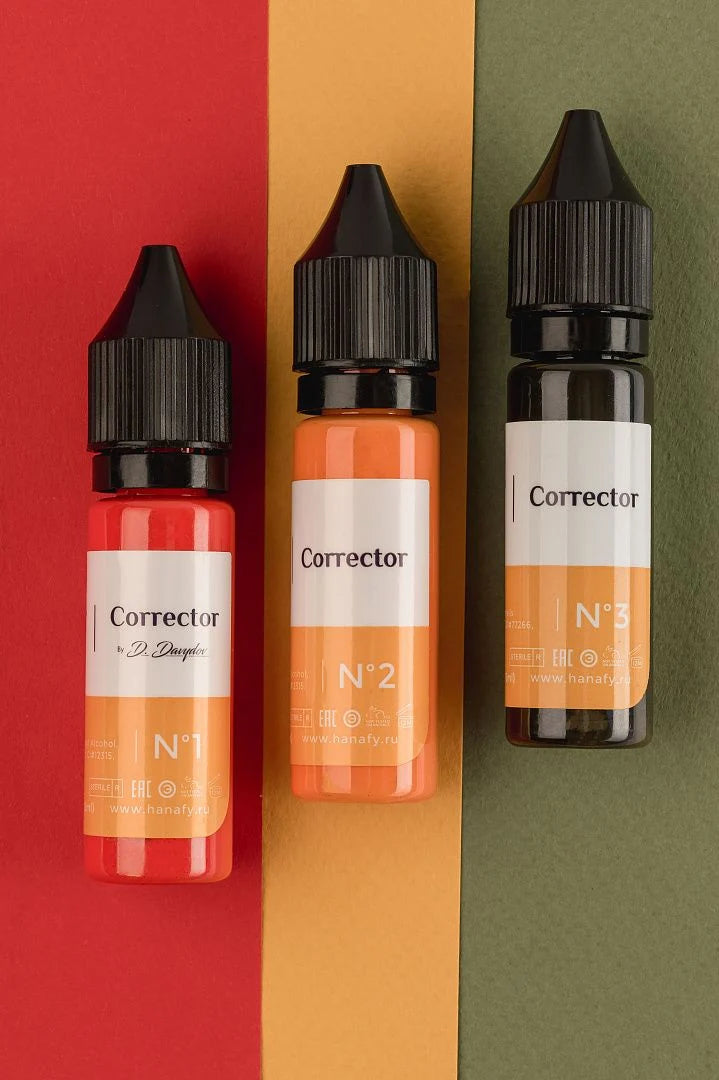 Hanafy Corrector Set – PMU Pigment Correctors 5 ml & 15 ml-6