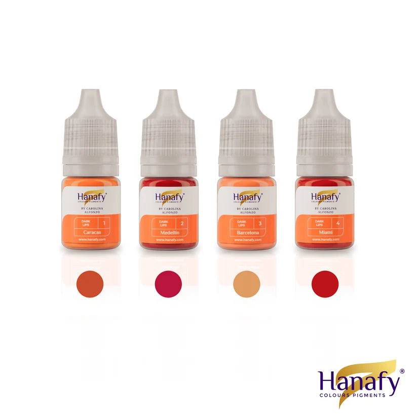Dark Lips Mini Set | Lip Neutralizing Pigments – Pigment de maquillage – Hanafy – SBDistribution