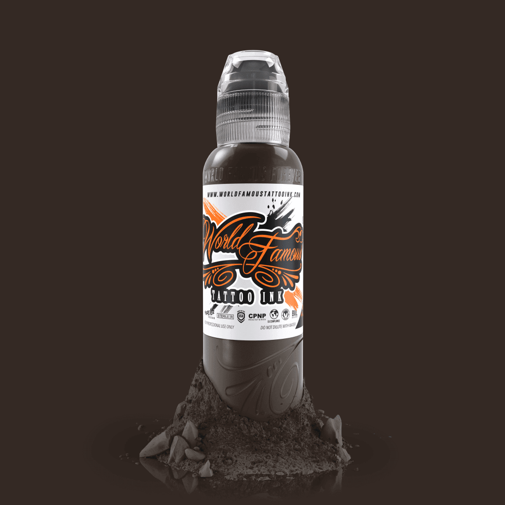 Dark Tan PINK RIBBON SERIES – Encres – World Famous Tattoo Ink – SBDistribution