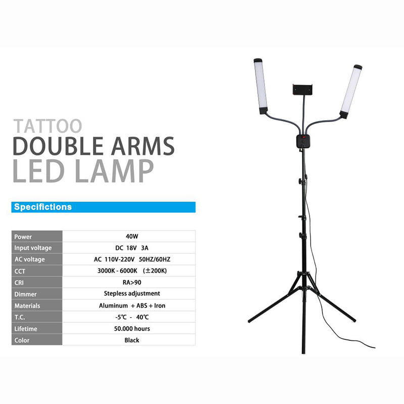 Lampe double LED