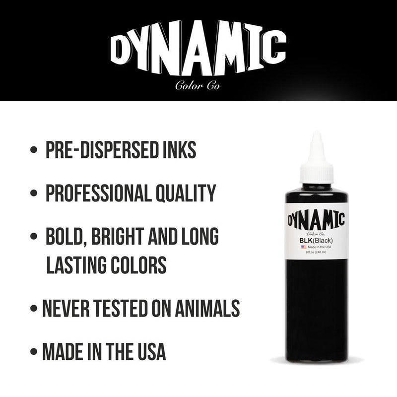 Dynamic Black 8oz – Encres – Dynamic Ink – SBDistribution