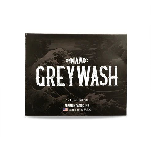 Dynamic Greywash Tattoo Ink 4oz – Encres – Dynamic Ink – SBDistribution