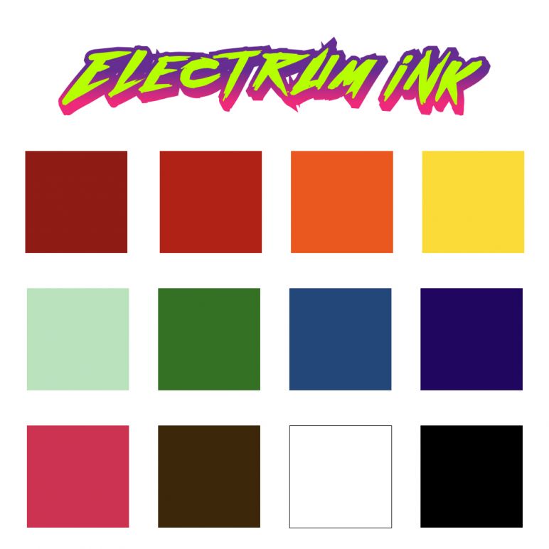 ELECTRUM Simple 12 X 1oz Set – Encres – Electrum Ink – SBDistribution