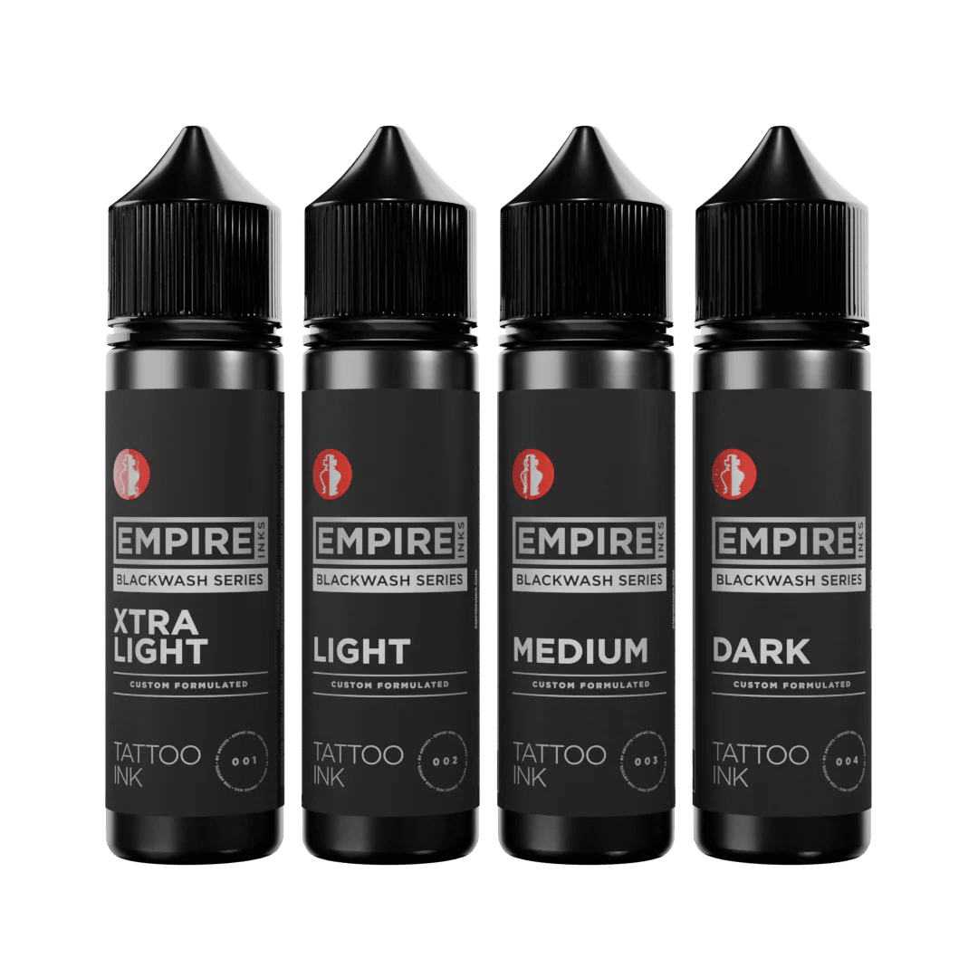 Empire Inks — Blackwash Series of 4 Bottles – Encres – Empire Ink – SBDistribution