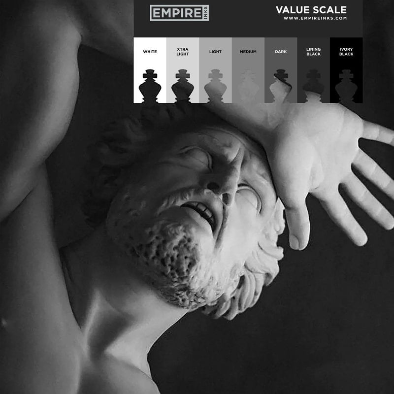 Empire Inks White Wash Series — 4 - Stage White Wash Set & Individual – Encres – Empire Inks – SBDistribution