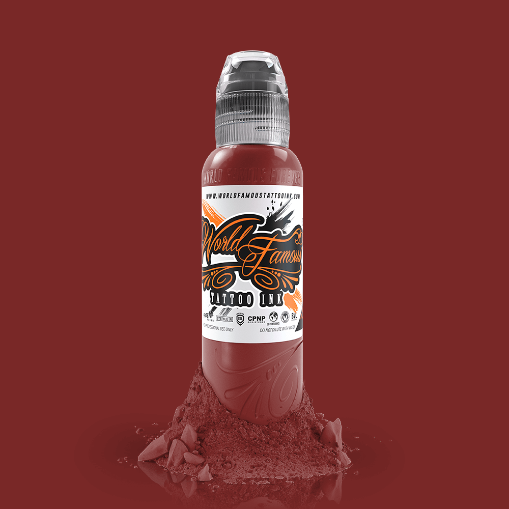 Ensemble Big Joel's Blood Works 4 Couleurs 1 oz - World Famous Tattoo Ink – Encres – World Famous Tattoo Ink – SBDistribution