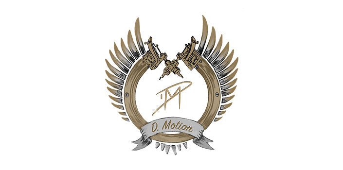 Ensemble de tatouage complet pour expert – Machine à tatouage coil – D.Motion – SBDistribution