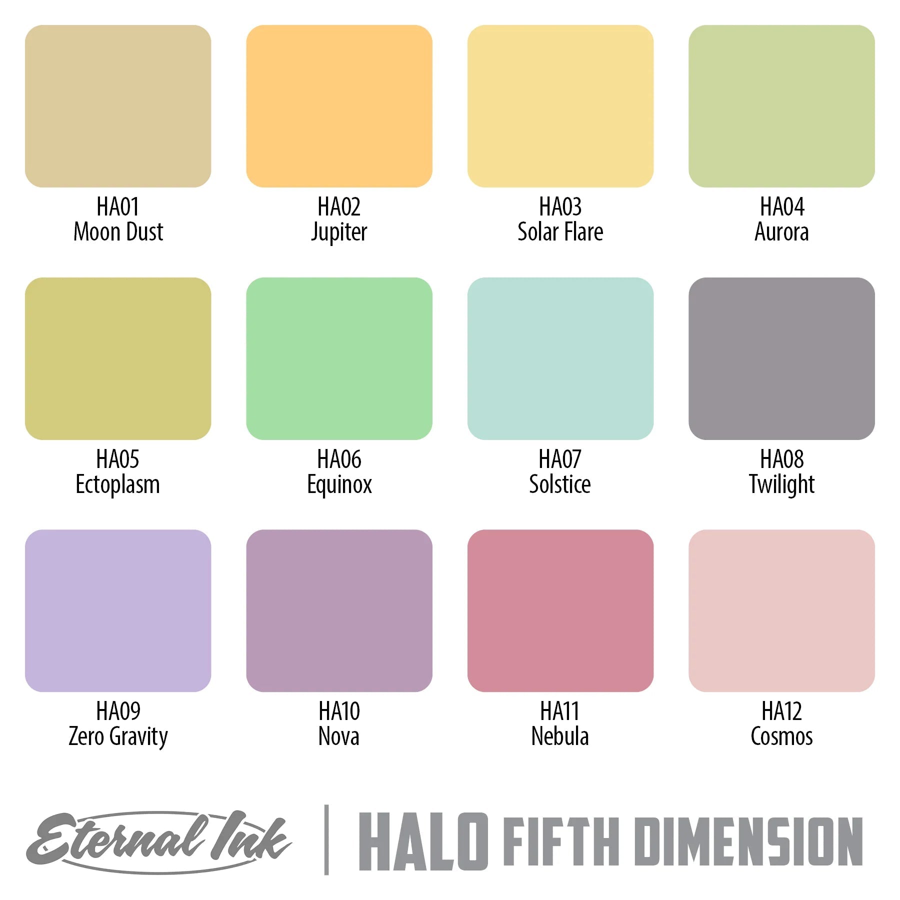 Eternal Halo Fifth Dimension – Encres – Eternal Ink – SBDistribution