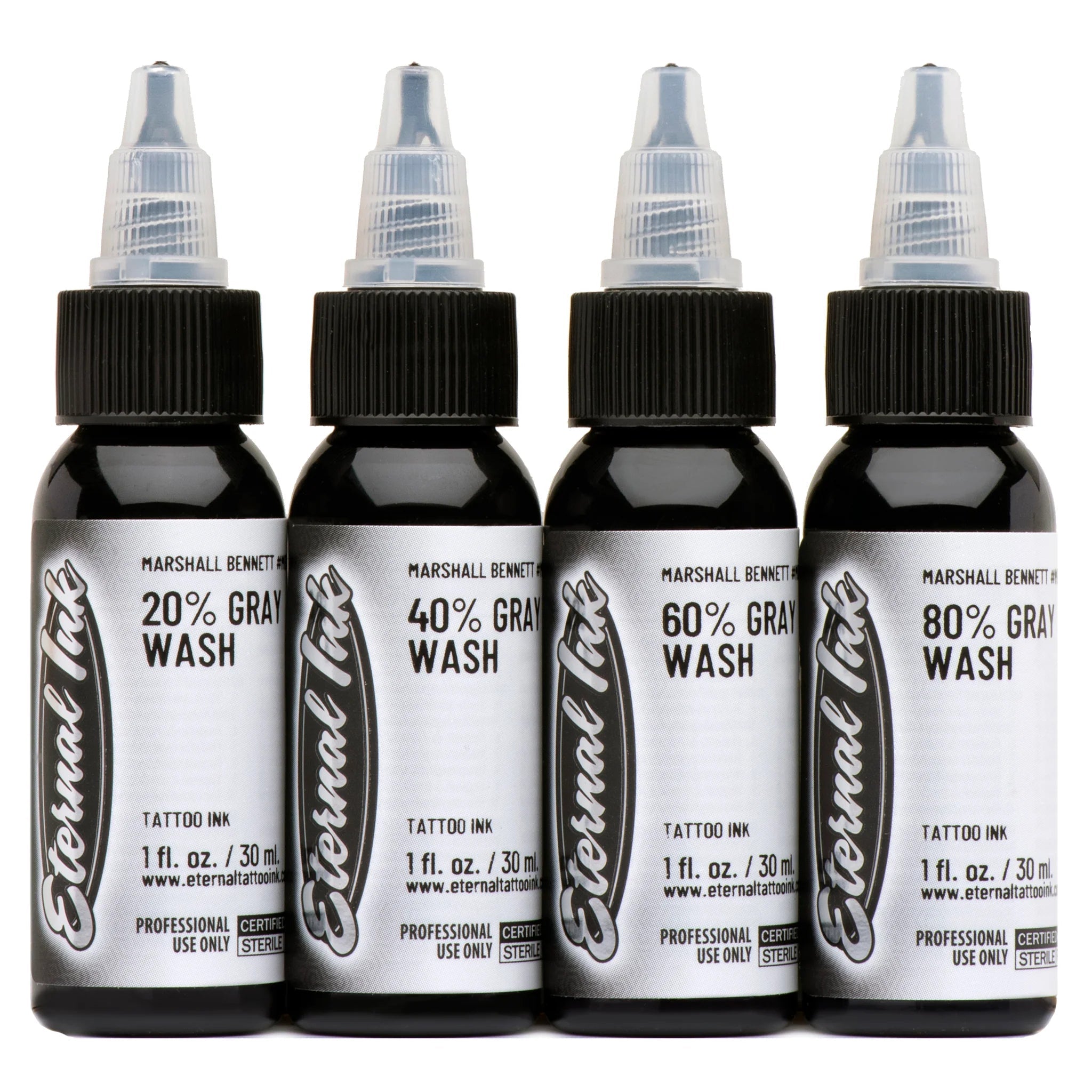 Eternal Marshall Bennett Gray Wash Set – Encres – Eternal Ink – SBDistribution