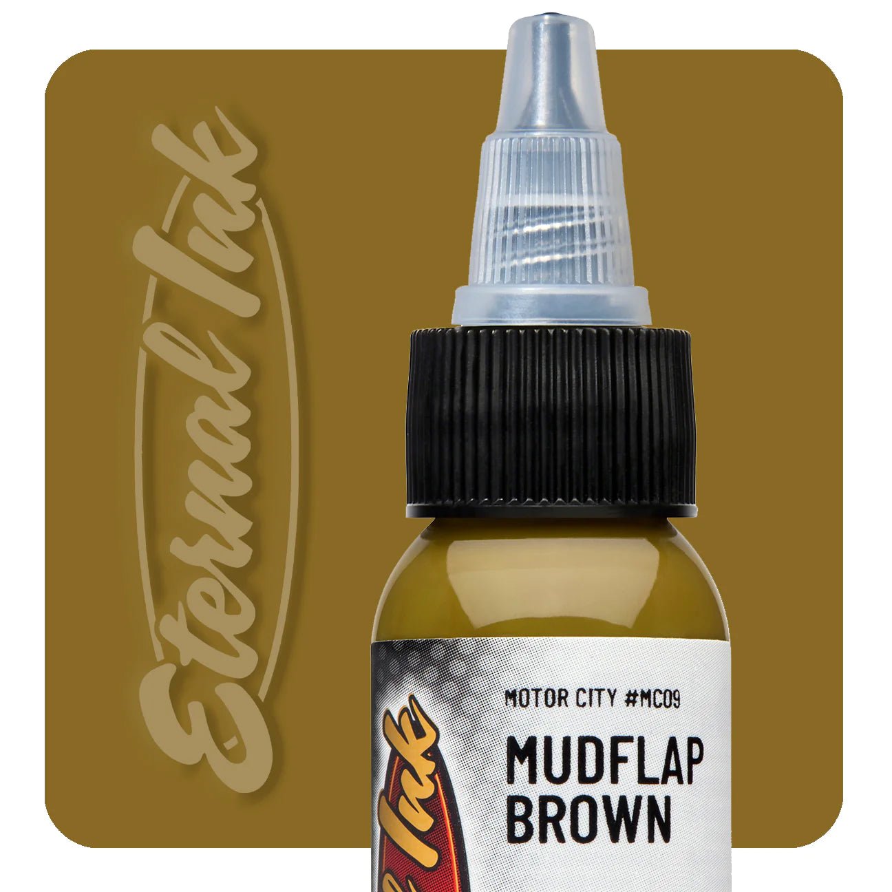 Eternal Motor City Serie Mudflap Brown – Encres – Eternal Ink – SBDistribution
