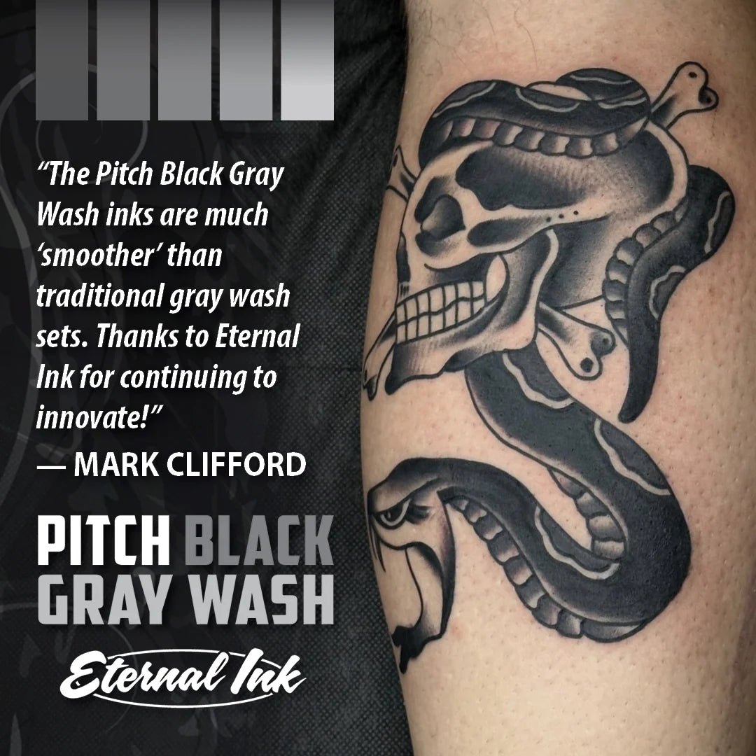 Eternal Pitch Black Gray Wash Set – Encres – Eternal Ink – SBDistribution