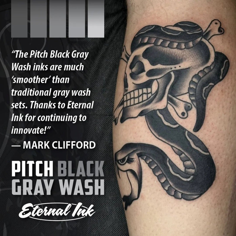 Eternal Pitch Black Gray Wash Set – Encres – Eternal Ink – SBDistribution