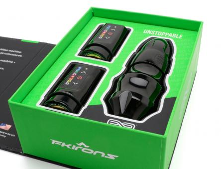 EXO Black Ops or Black stealth + 2 PowerBolts 4.0mm – – FK Irons – SBDistribution