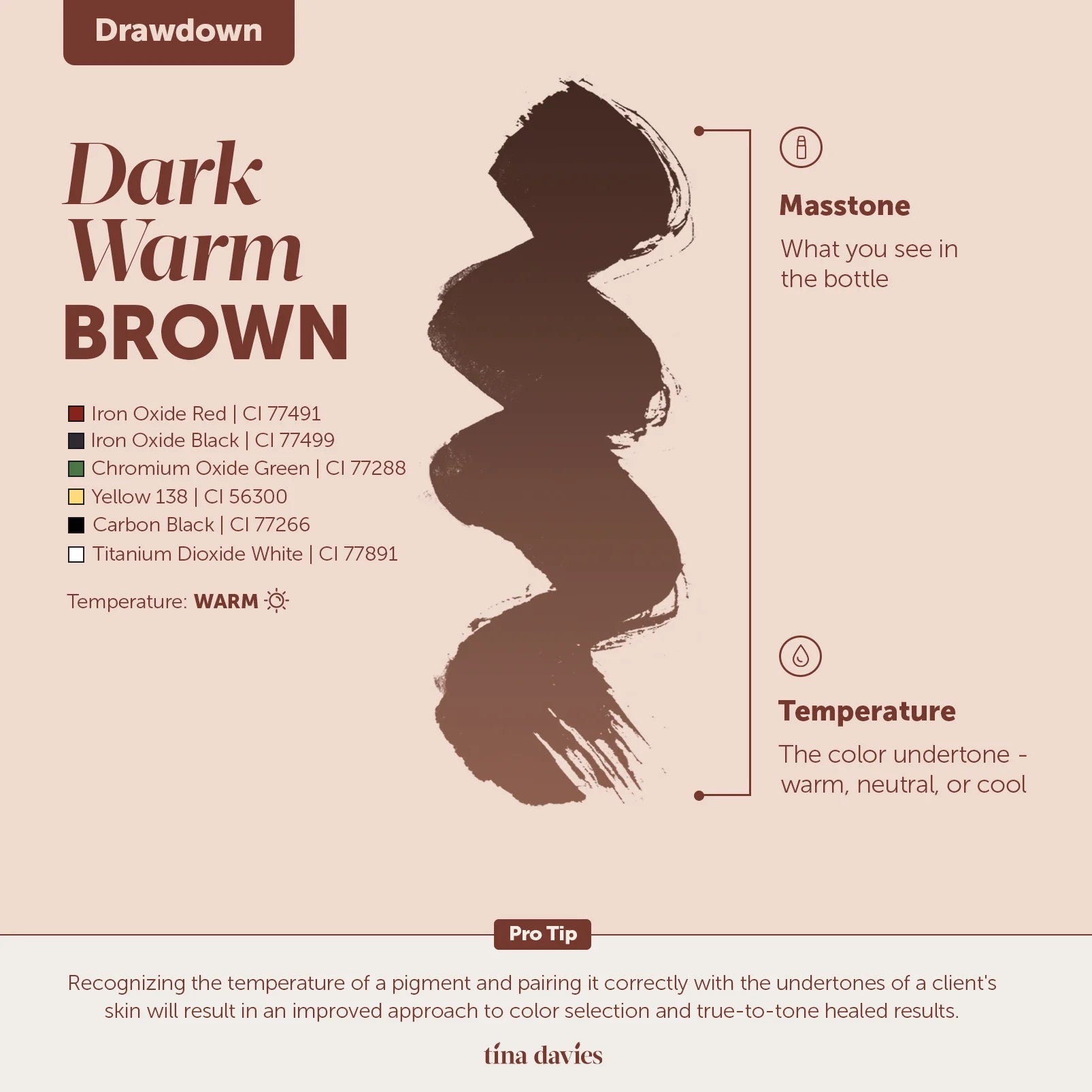 FADE Dark Warm Brown TINA DAVIES – – Tina Davies – SBDistribution