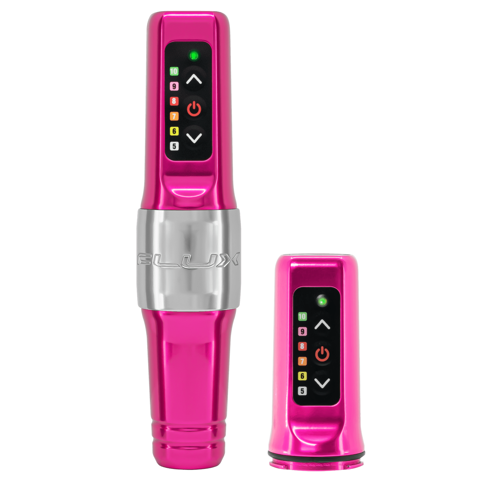 Flux Mini Includes USB - C charging cable ( Champagne - Silver - Rose ) 1x Batterie et 2x batteries – Machines pour maquillage Permanent – SBDistribution – SBDistribution