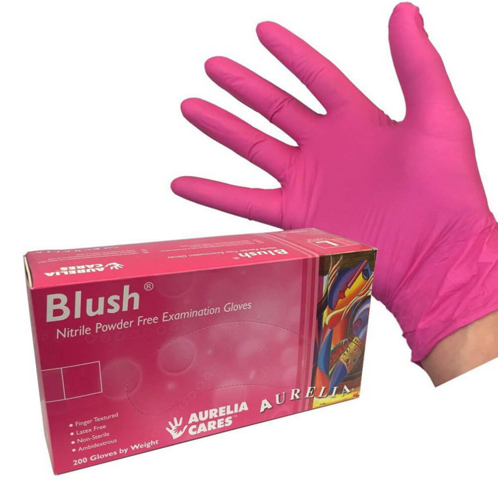 Nitrile Gloves BLUSH Aurelia Pack of 200 