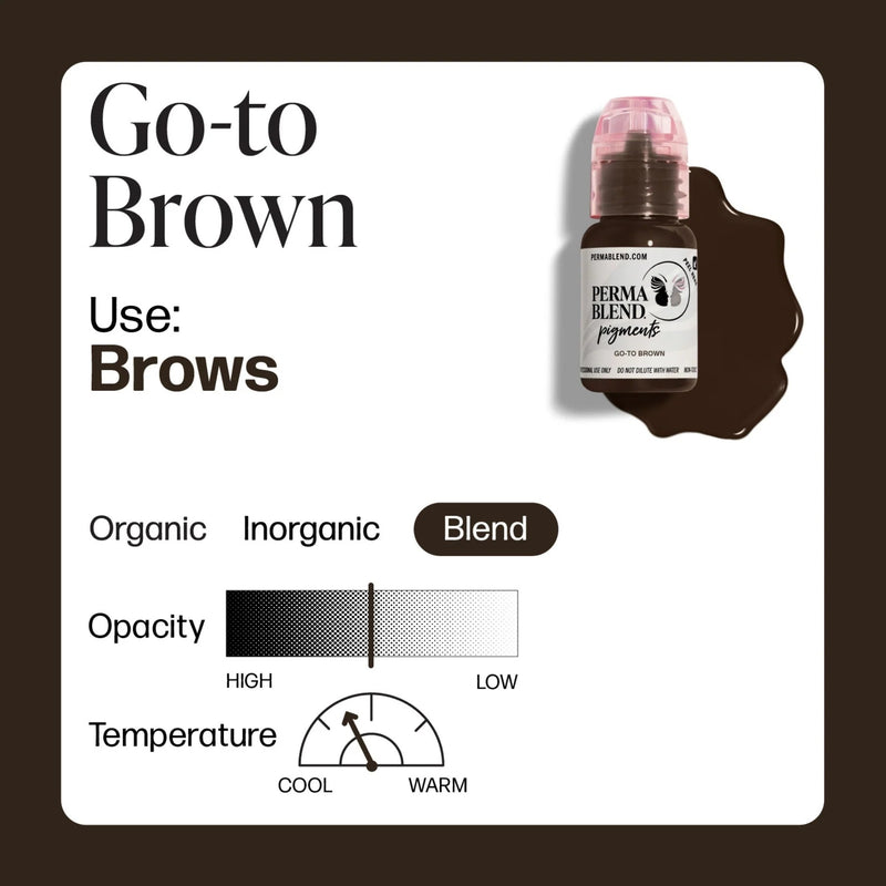 Go To Brown Permablend – Encres – Tina Davies – SBDistribution