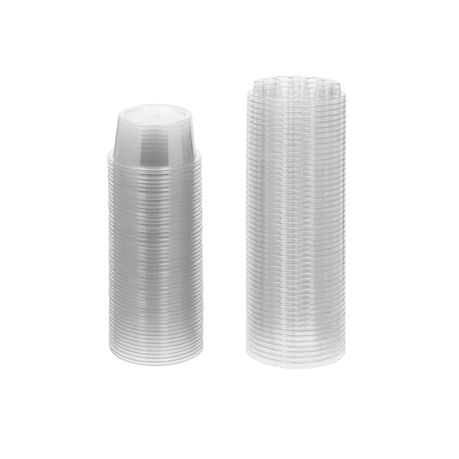 Gobelets de rinçage Saferly — Box of 50 Rinse Cups + 50 Cartridge Holder Lids – – SBDistribution – SBDistribution