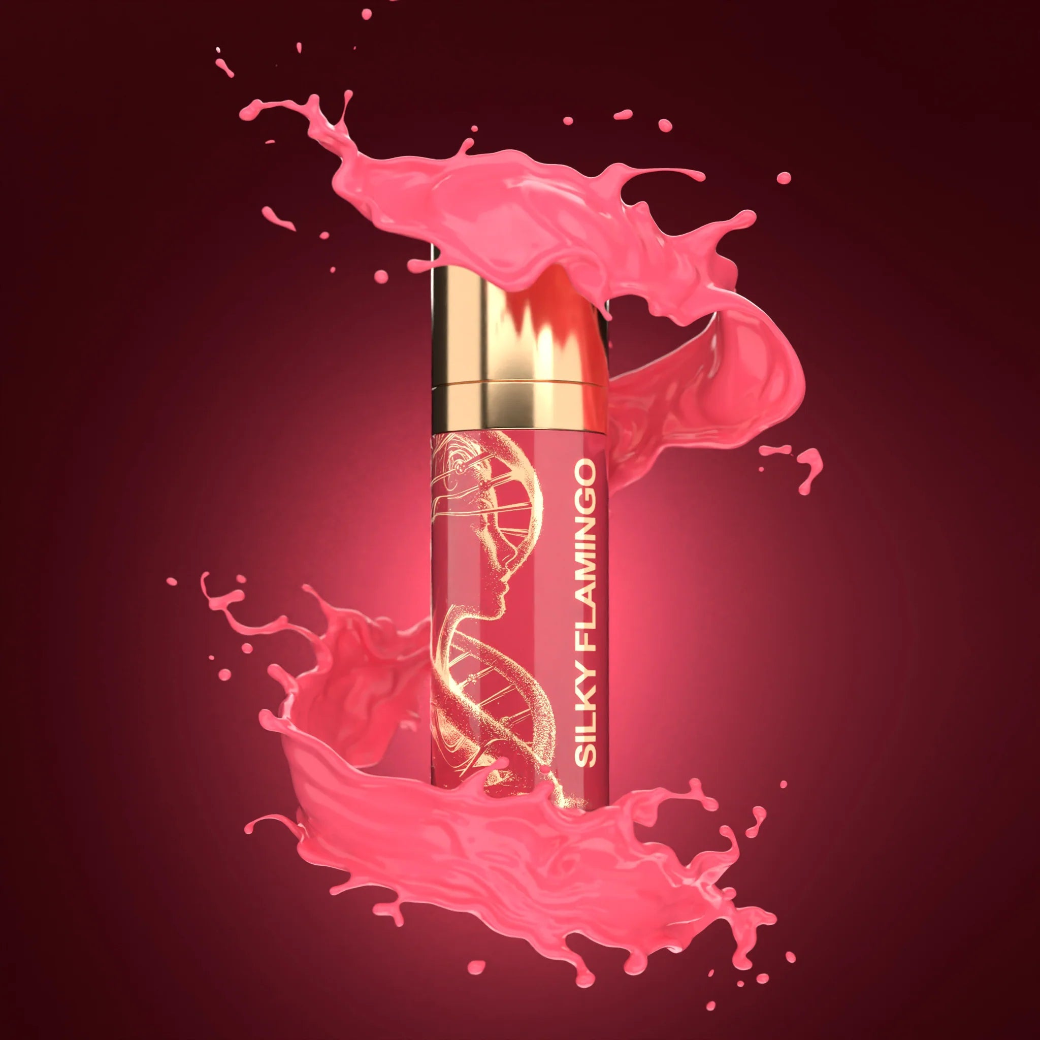 Gold Collection Lips by DNA Pigments - SILKY FLAMINGO – – Gold Collection – SBDistribution