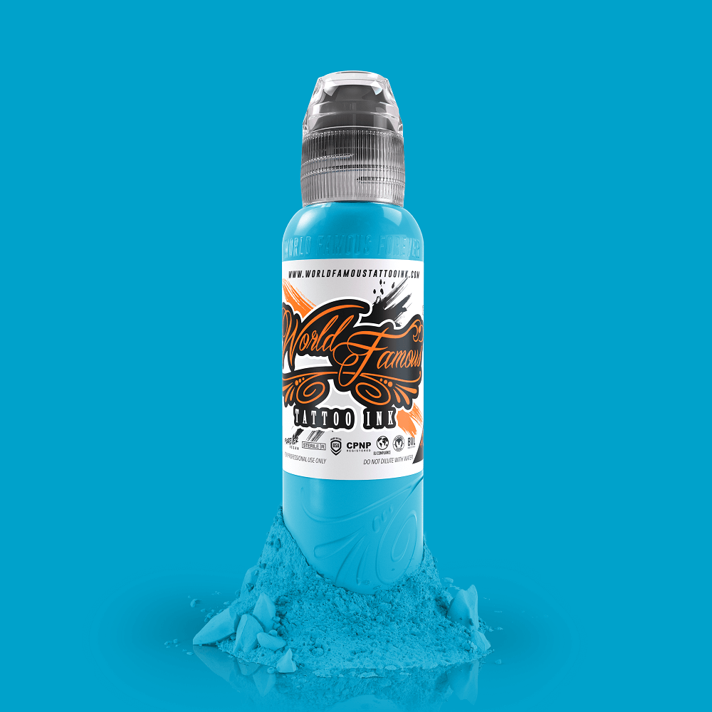 Greenland Ice Blue - World Famous Tattoo Ink – Encres – World Famous Tattoo Ink – SBDistribution