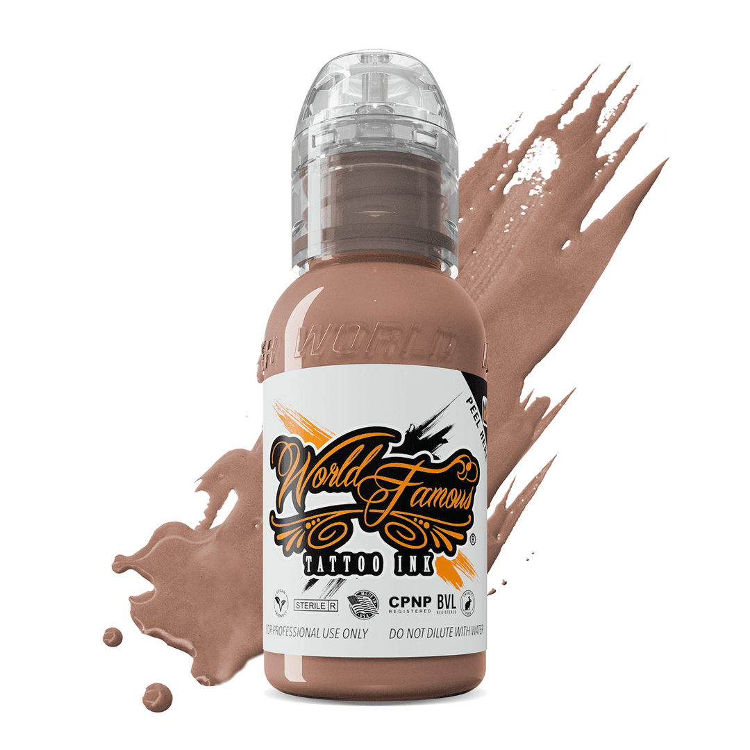 Hot Chocolate Skintone - World Famous Tattoo Ink – Encres – World Famous Tattoo Ink – SBDistribution