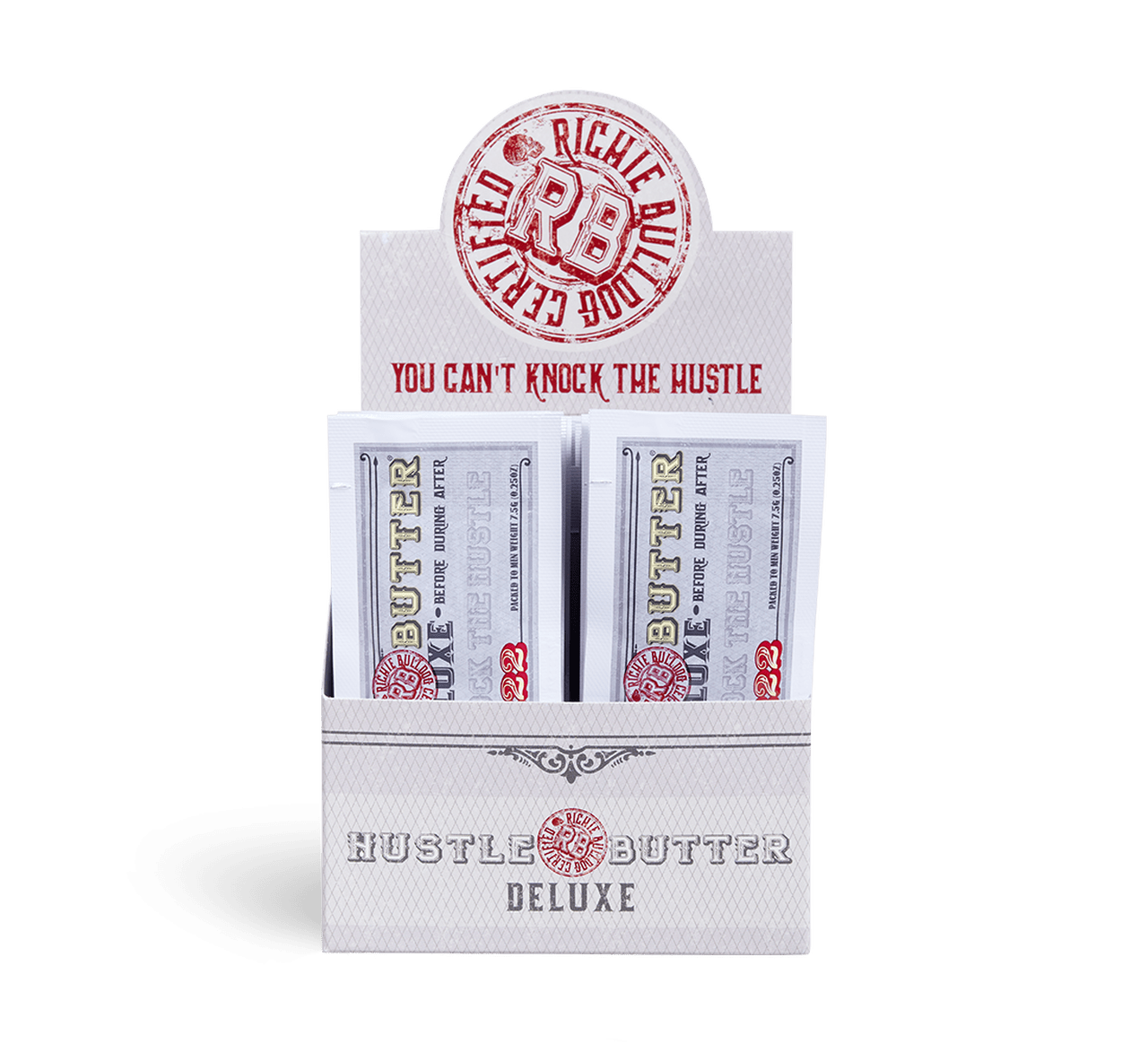 Hustle Butter Deluxe Tattoo Aftercare —Case of 50 0.25oz Sample Packets – – SBDistribution – SBDistribution
