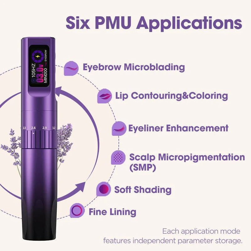 INKin Lavelle – Machine PMU à Course Ajustable | Maquillage Permanent Professionnel – Machines pour maquillage Permanent – INKin – SBDistribution