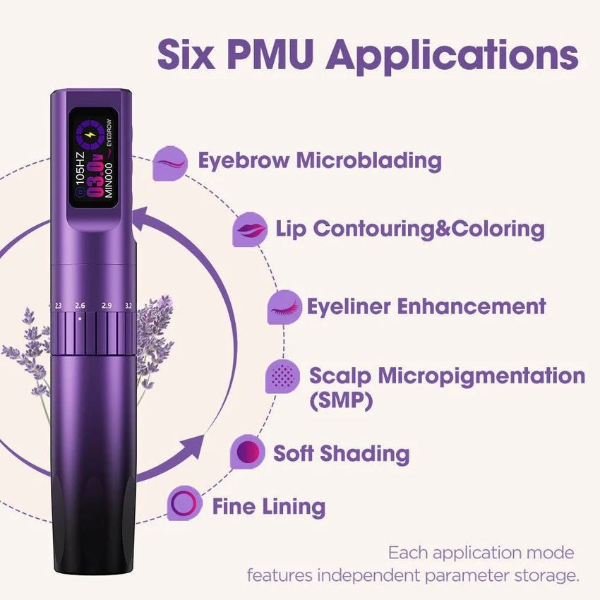 INKin Lavelle – Machine PMU à Course Ajustable | Maquillage Permanent Professionnel – Machines pour maquillage Permanent – INKin – SBDistribution
