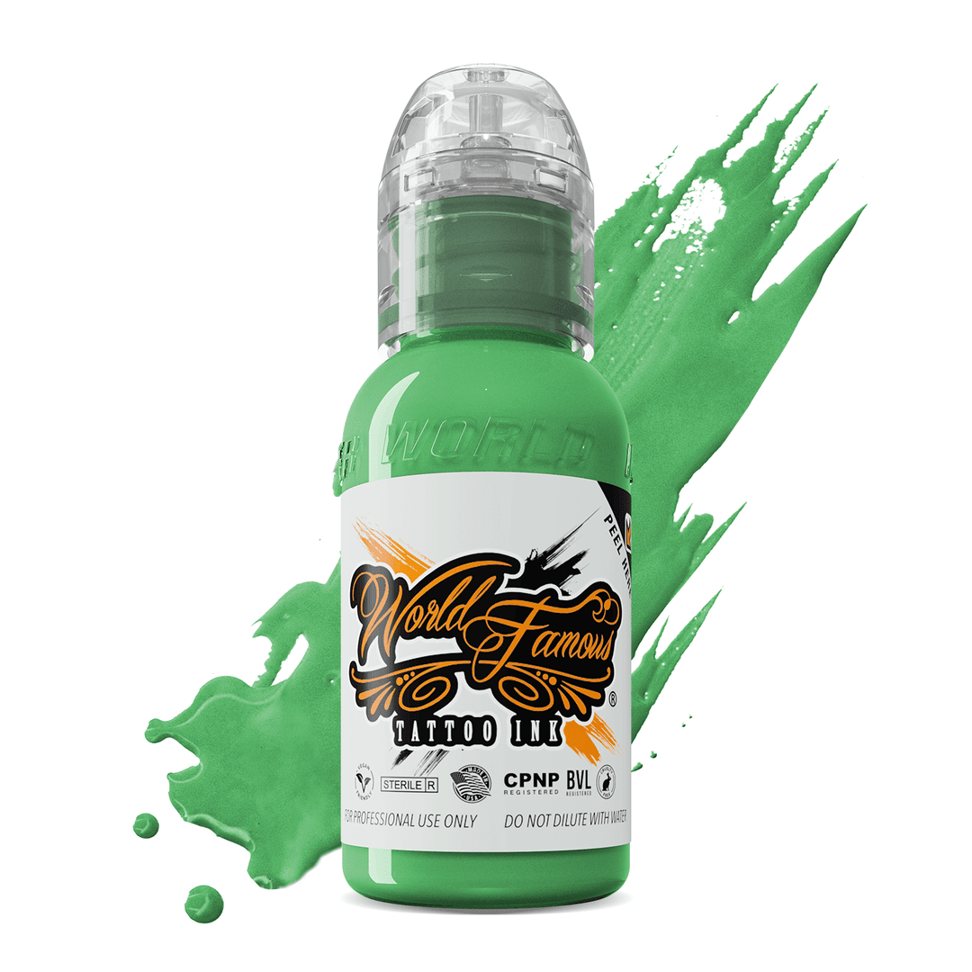 Ireland Green - World Famous Tattoo Ink – Encres – World Famous Tattoo Ink – SBDistribution