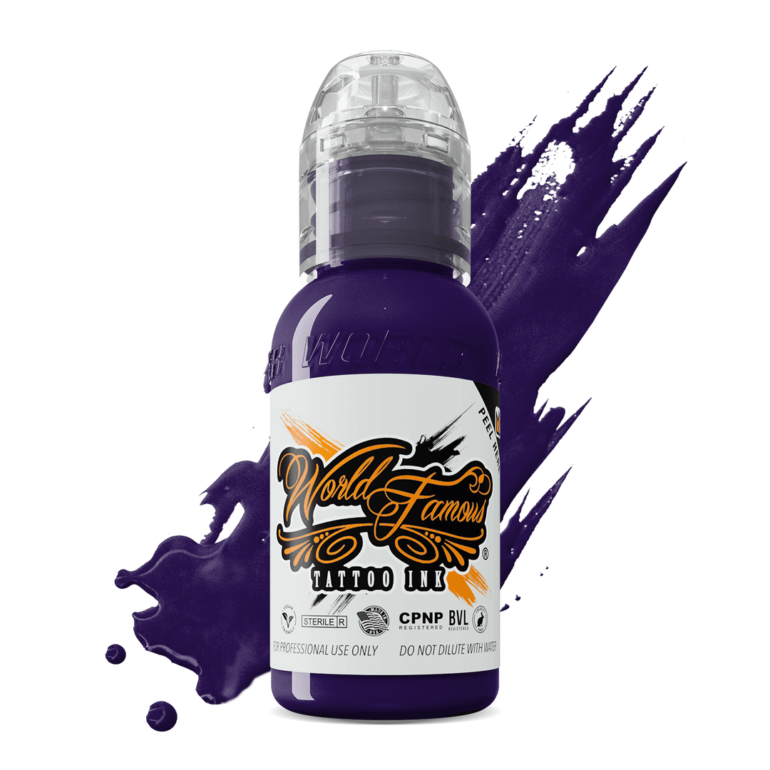 Jay freestyle Purple - World Famous Tattoo Ink – Encres – World Famous Tattoo Ink – SBDistribution
