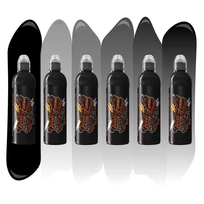 Jose Perez Jr Shading Ensemble Complet Ou Individuel - World Famous Tattoo Ink – Encres – World Famous Tattoo Ink – SBDistribution