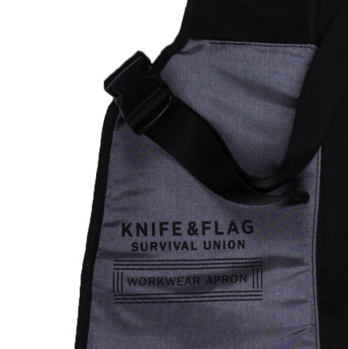 Knife & Flag Non - Poreux Split Leg Tablier Noir – – SBDistribution – SBDistribution