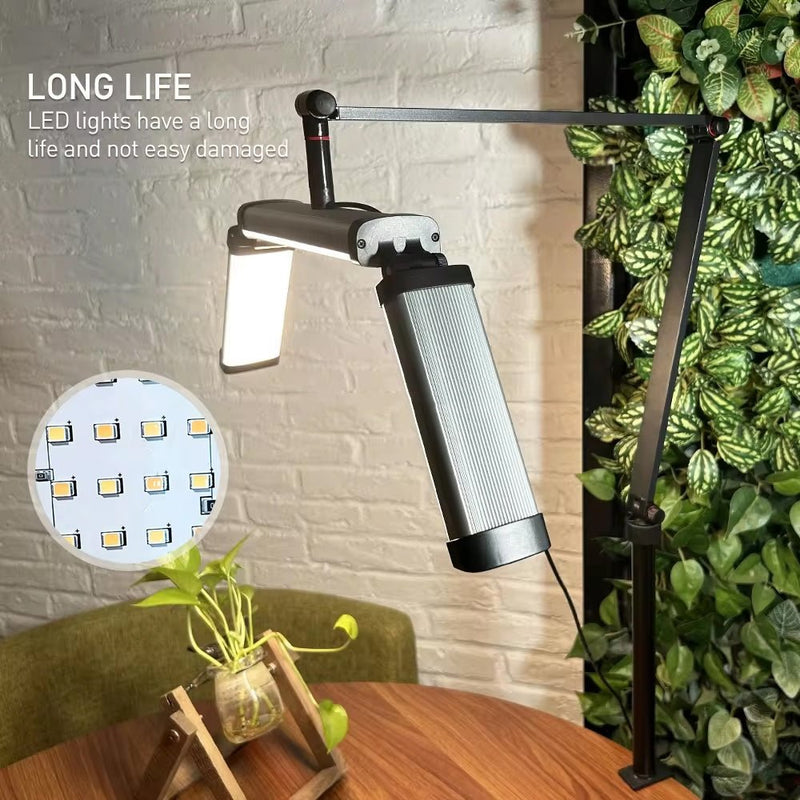 Lampe d'appoint à bras articulé pliable multi - angles avec pince de bureau – Mobilier studio tatouage – SBDistribution – SBDistribution