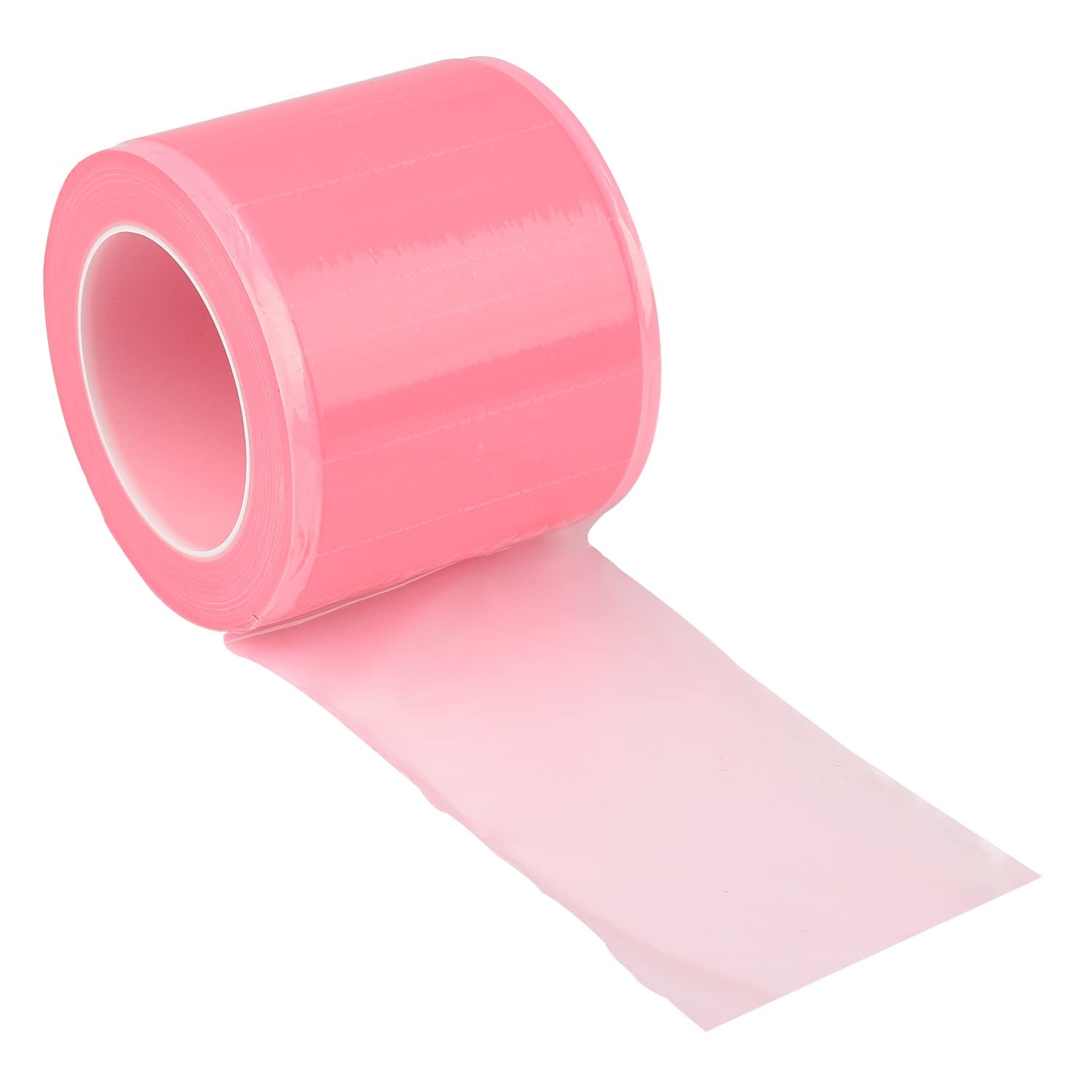 Lot de 1200 feuilles de film barrière film autocollant jetable en polyéthylène pour tatouage avec boîte distributrice - 10,2 x 15,2 cm - Rose – – SBDistribution – SBDistribution