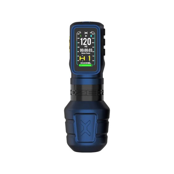 Machine à tatouer sans fil OZER avec écran OLED – Strokes 3.5 & 4.2 mm – Machine à tatouage sans fils – OZER – SBDistribution