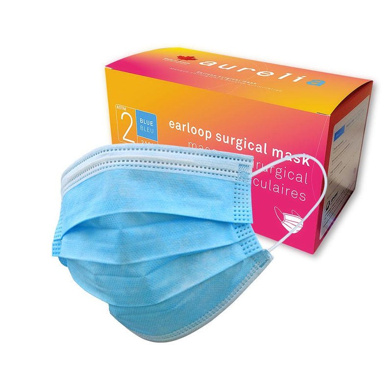 Masque level 2 bleu ou rose AURELIA – – SBDistribution – SBDistribution