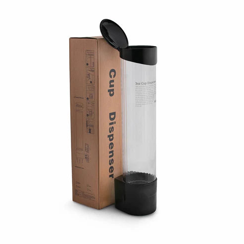 Wall-mounted 3 oz cup dispenser