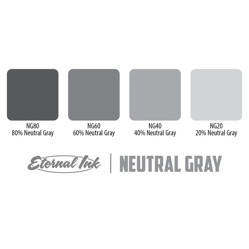 Neutral Gray Set & Individual – Encres – Eternal Ink – SBDistribution