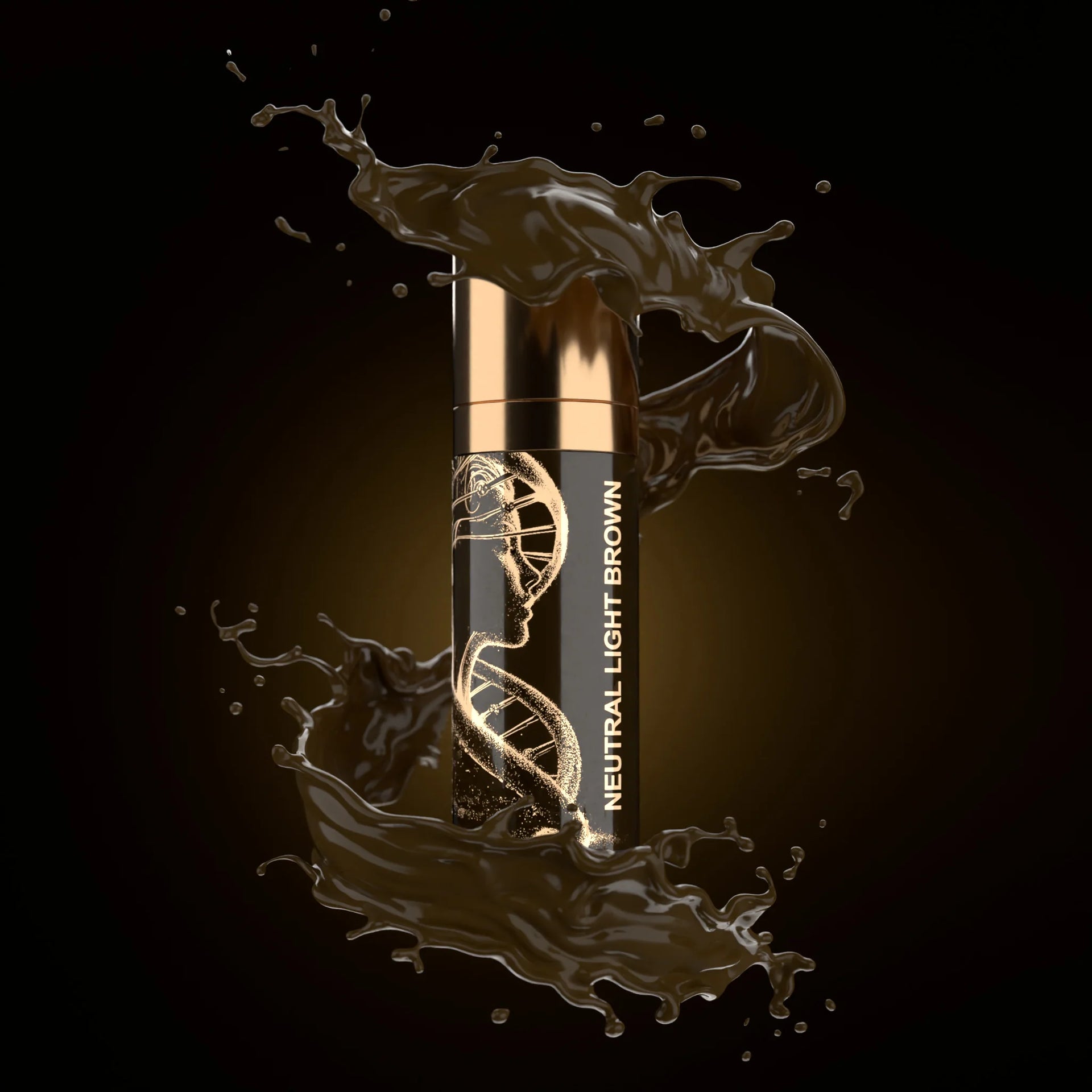 MINERALS, GOLD COLLECTION BY DNA PIGMENTS -Neutral Light Brown