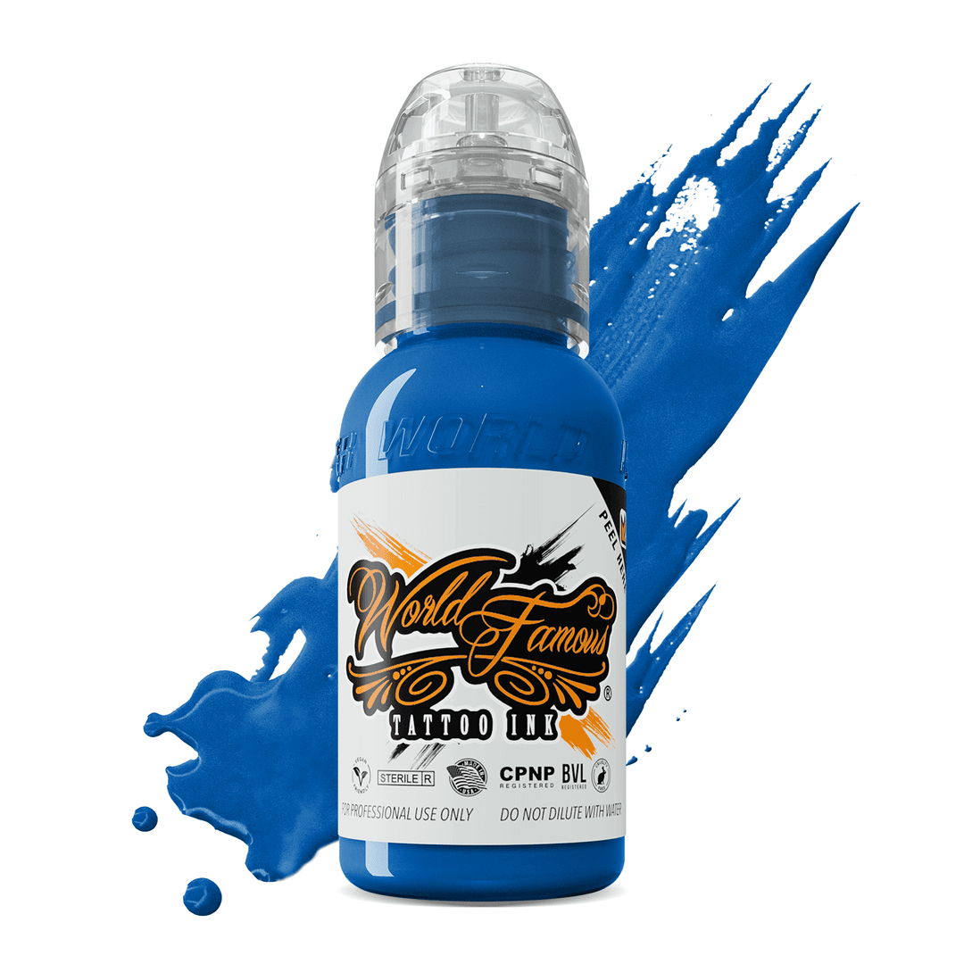 Niagara Blue - World Famous Tattoo Ink – Encres – World Famous Tattoo Ink – SBDistribution