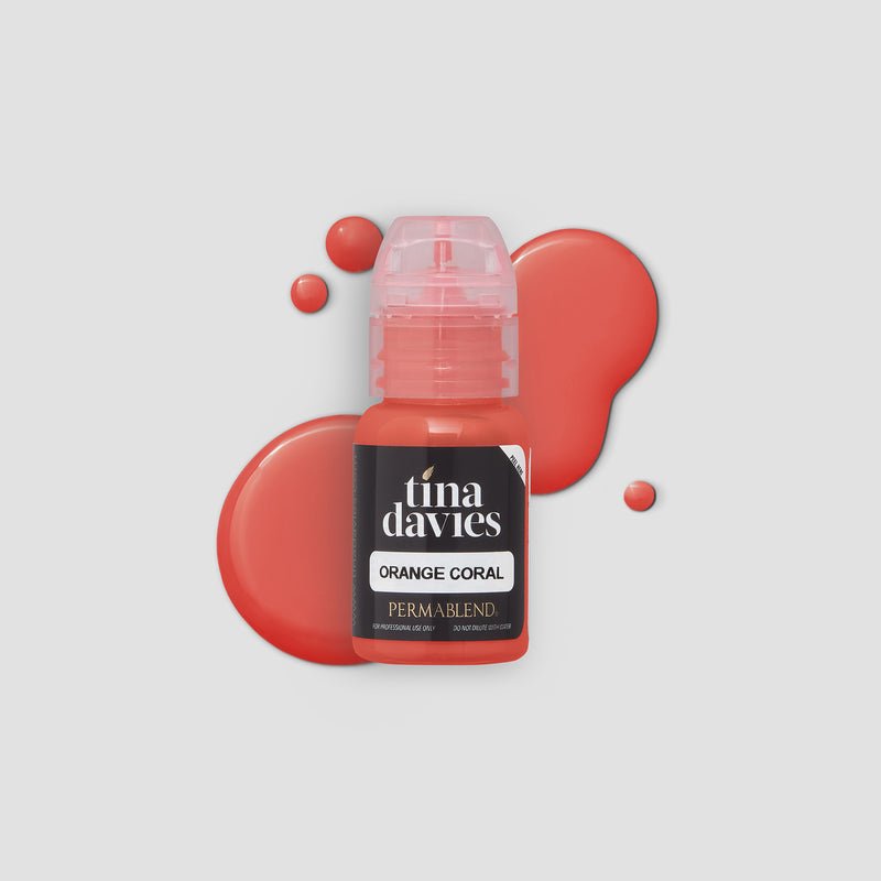Orange Coral - Tina Davies Lust Lip – Pigment de maquillage – Tina Davies – SBDistribution
