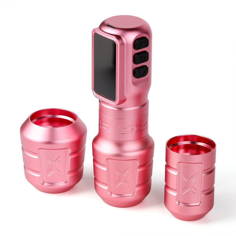 Ozer Channel X – Machine à Tatouer Rotative Professionnelle – Rose – Machines à tatouage sans fils – Ozer – SBDistribution