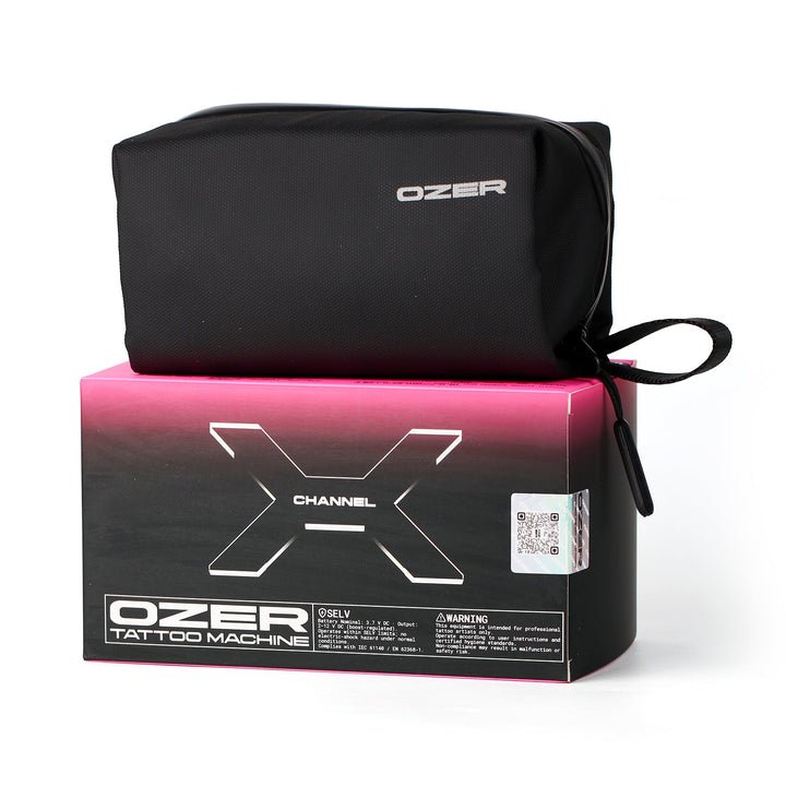 Ozer Channel X – Machine à Tatouer Rotative Professionnelle – Rose – Machines à tatouage sans fils – Ozer – SBDistribution