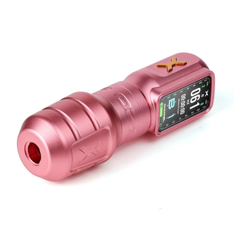 Ozer Channel X – Machine à Tatouer Rotative Professionnelle – Rose – Machines à tatouage sans fils – Ozer – SBDistribution