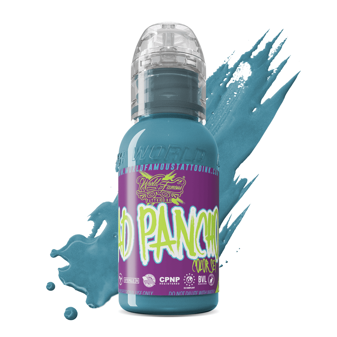 Pancho Light Blue World Famous 1 oz – – World Famous Tattoo Ink – SBDistribution