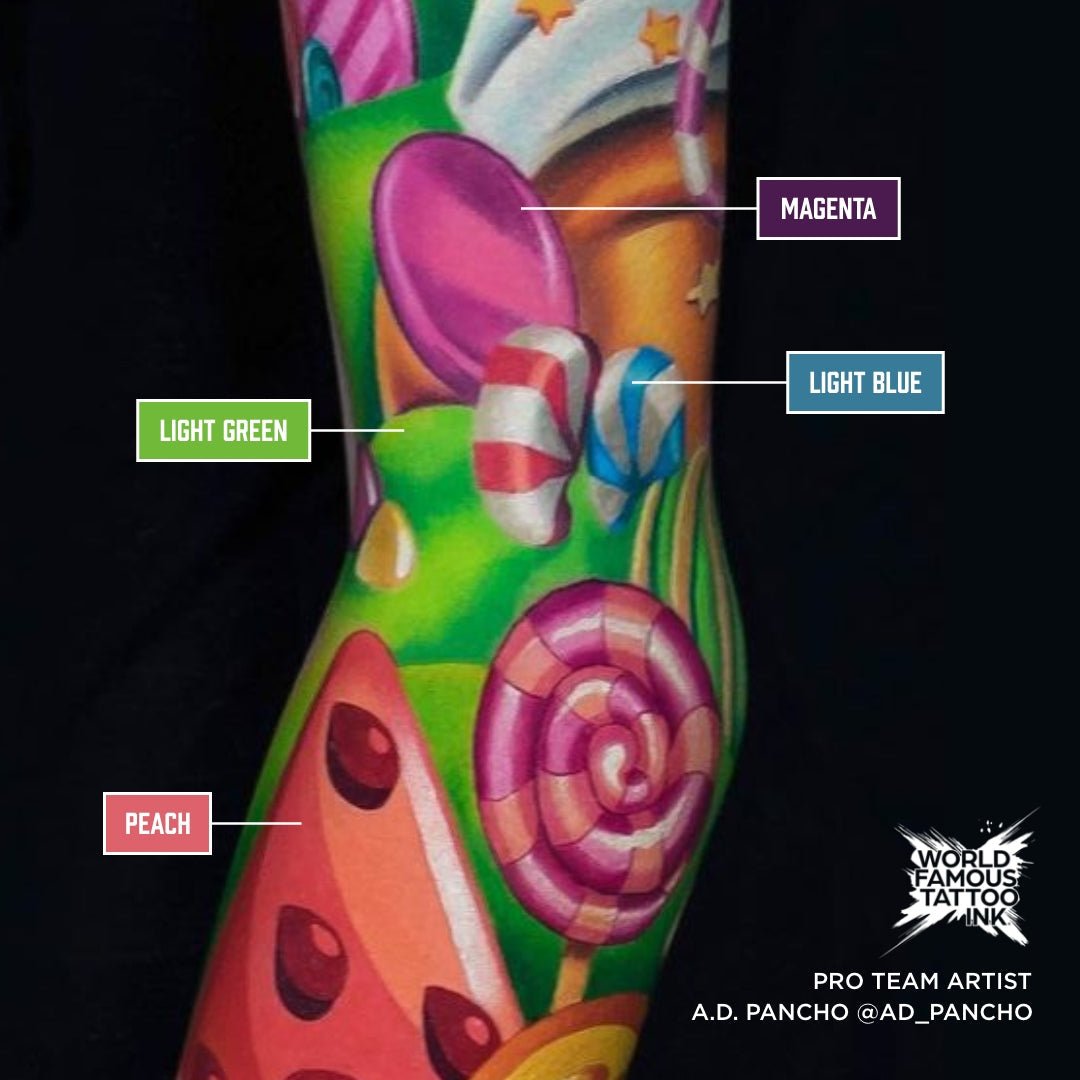 Pancho Magenta - World Famous Tattoo Ink – Encres – World Famous Tattoo Ink – SBDistribution