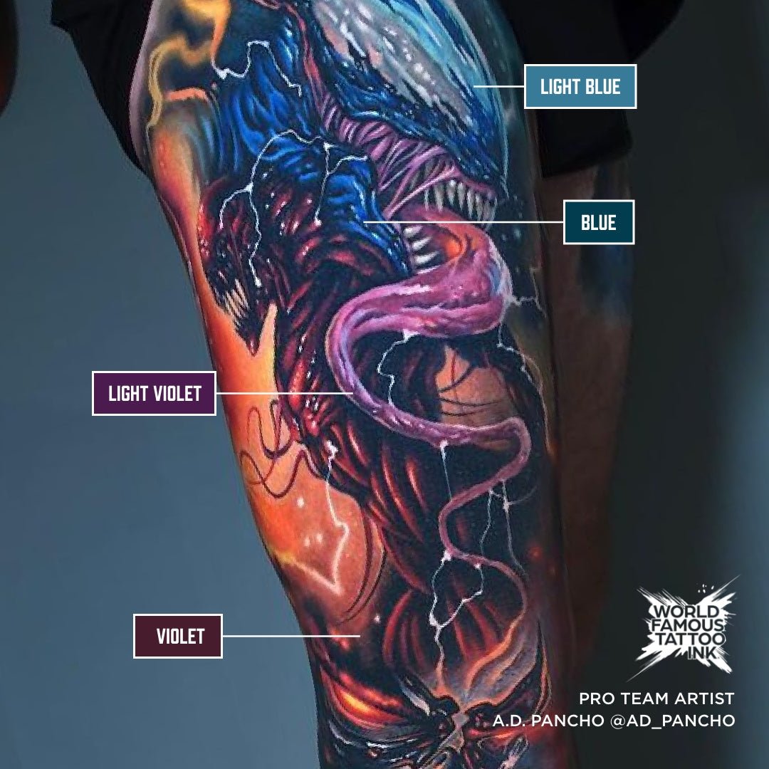 Pancho Violet - World Famous Tattoo Ink – Encres – World Famous Tattoo Ink – SBDistribution